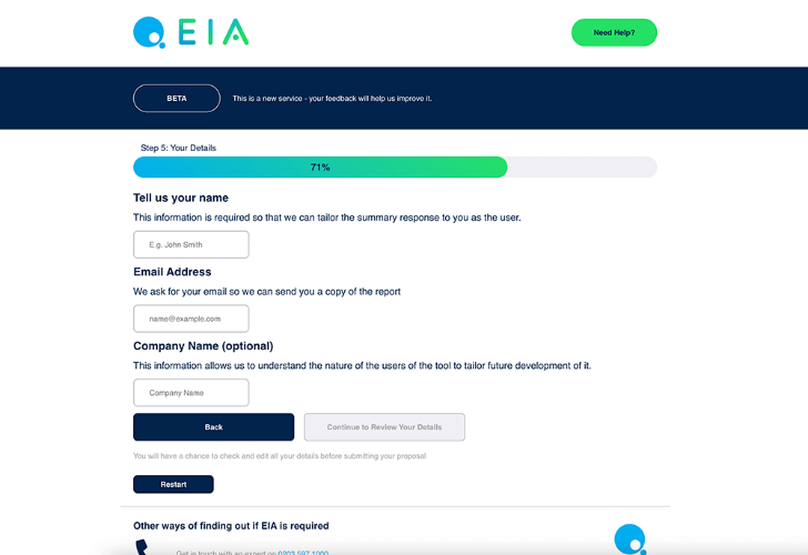 Quod - Bespoke EIA Application
