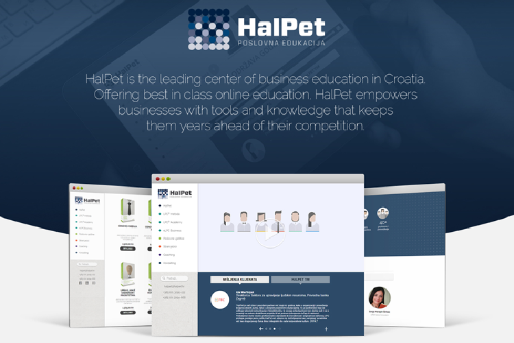 HalPet business education web shop